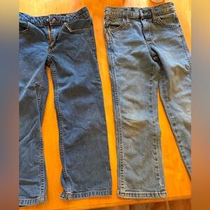 Boys jeans size 6 Carhartt & Wrangler bundle